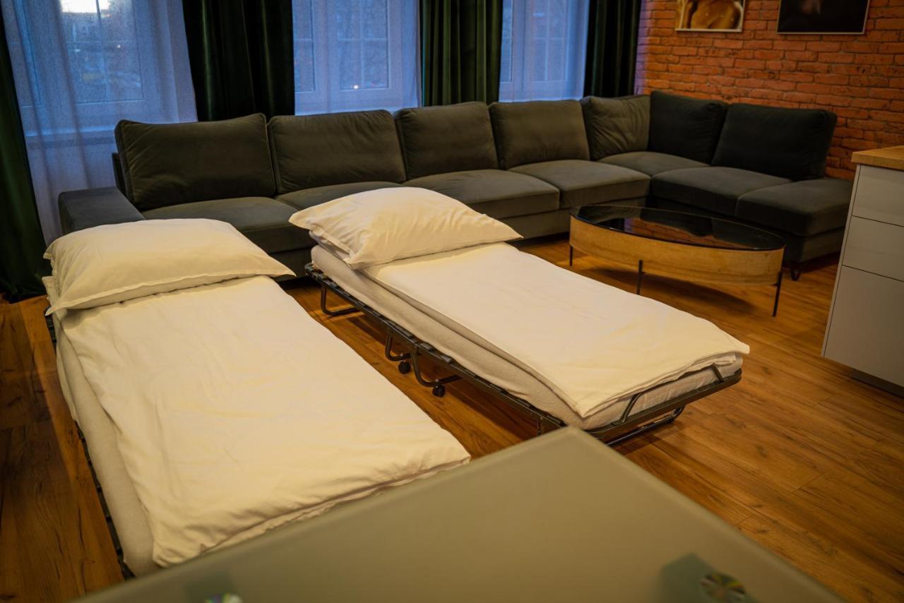 Appartamento Apartament Wroblewski Danzica Esterno foto